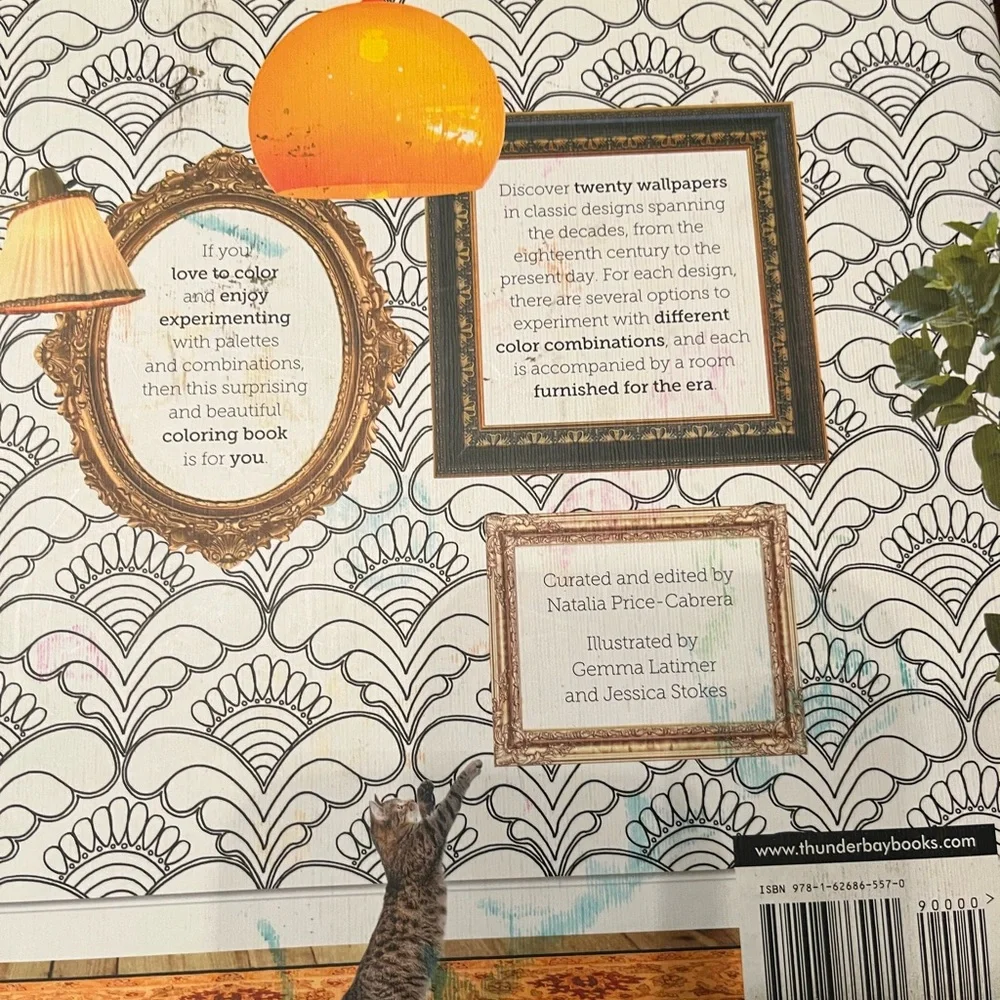 The Wallpaper coloring book